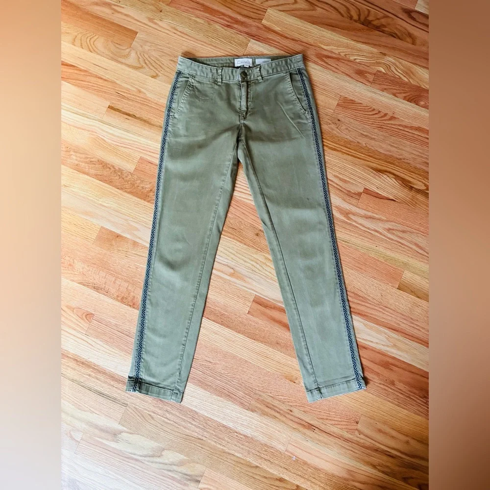 Anthropologie Olive Straight Leg Jeans‎